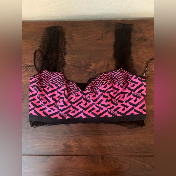 Versace "Greca Signature" bustier top NWT - Picture 6 of 10